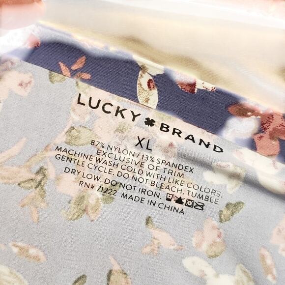 NEW LUCKY Brand laser cut hipsters panties 5 pack XL - Picture 5 of 9